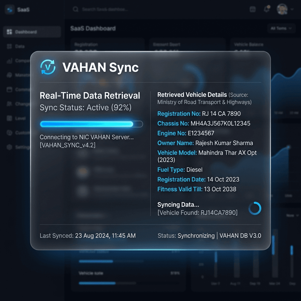 VAHAN Sync